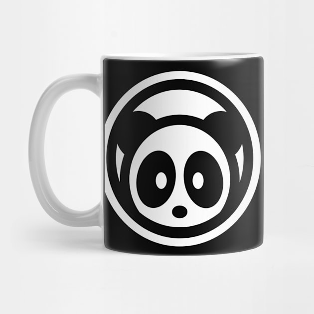 OG Panda Logo Bambu Brand Black White Cute Chubby Bamboo Wild Forest by Bambu